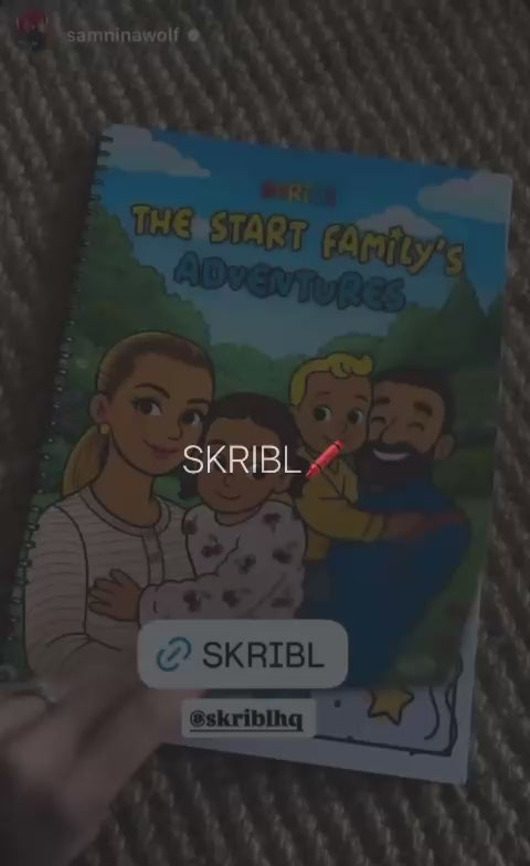 Personalised Colouring Book by SKRIBL™
