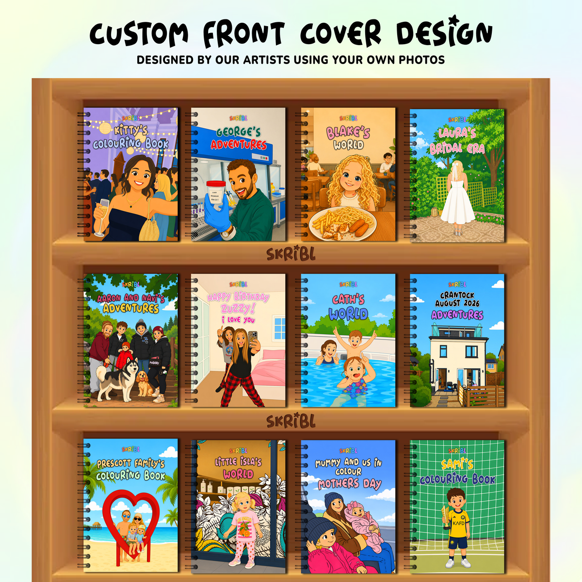 Personalised Colouring Book by SKRIBL™