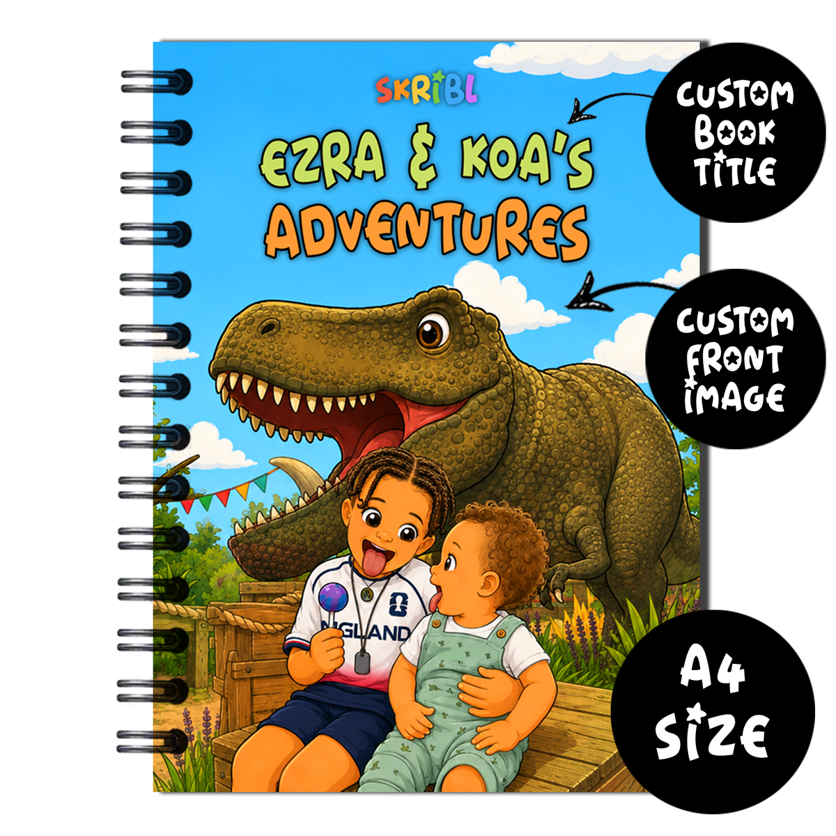 Personalised Colouring Book by SKRIBL™